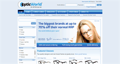 Desktop Screenshot of opticworld.co.uk